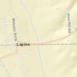 Lapine Alabama Street Map