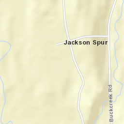 Jackson Spur Alabama Street Map