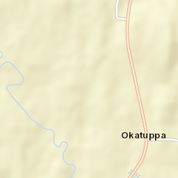 Okatuppa Alabama Street Map