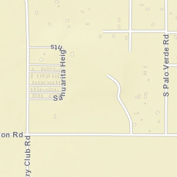 East Sahuarita Arizona Street Map
