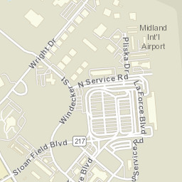 9600 Wright Drive, Midland International Street Map