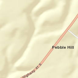 Pebble Hill Alabama Street Map