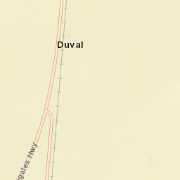 Duval Arizona Street Map
