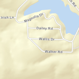 Magnolia Shores Alabama Street Map