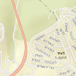 Lapid Street Map