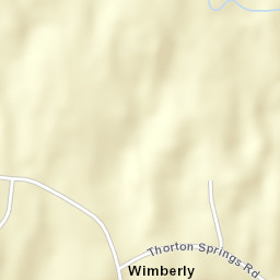 Wimbly Alabama Street Map