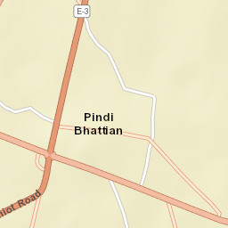 Pindi Bhattian Street Map