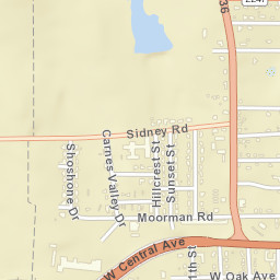 1199 West Central Avenue, Comanche, TX  Street Map