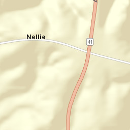 Dry Forks Alabama Street Map