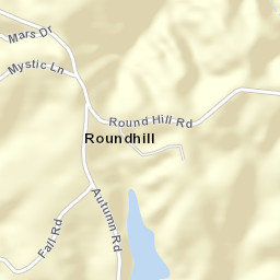 Roundhill Alabama Street Map