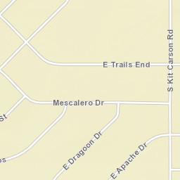 Sunizona Arizona Street Map