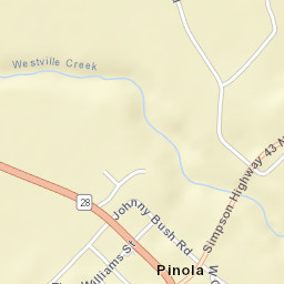 615 Railroad Lane Pinola MS 39149 Street Map