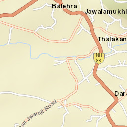 Jawala Mukhi Street Map