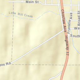 Gilbertown Alabama Street Map