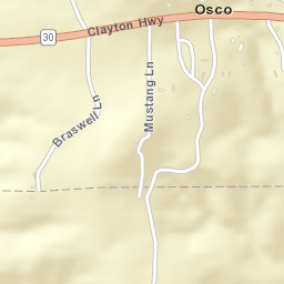 Osco Alabama Street Map