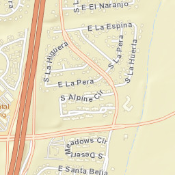 Green Valley Arizona Street Map