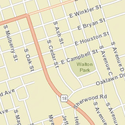 100-148 South Ave B, Kermit, TX 79745 Street Map