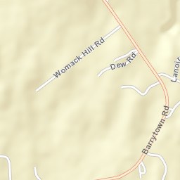 Womack Hill Alabama Street Map