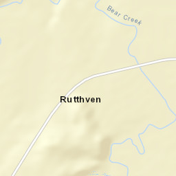 Rutthven Alabama Street Map