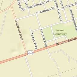 Arkansas Avenue, Kermit, TX 79745, USA Street Map