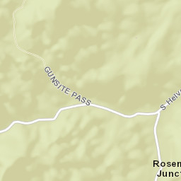 Rosemont Junction Arizona Street Map