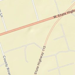 Highway 115, Kermit, TX 79745, USA Street Map