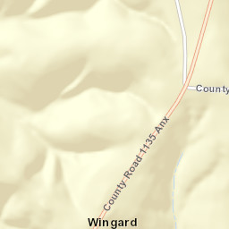 Wingard Alabama Street Map