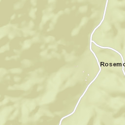 Rosemont Camp Arizona Street Map