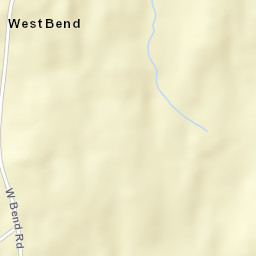 West Bend Alabama Street Map