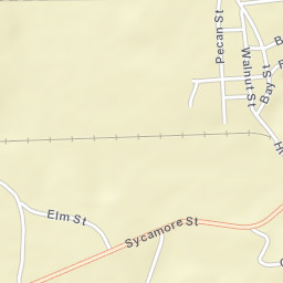 Vredenburgh Alabama Street Map