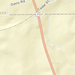 McWilliams Alabama Street Map