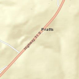 Pratts Alabama Street Map