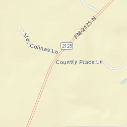 Baptist Encampment Road, Brownwood, TX  Street Map