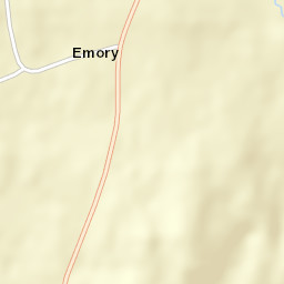 Emory Alabama Street Map