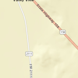 Farm to Market 2111, Ballinger, TX 76821 Street Map