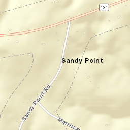 Sandy Point Alabama Street Map