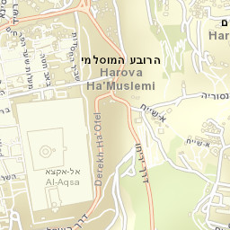 Jerusalem Street Map
