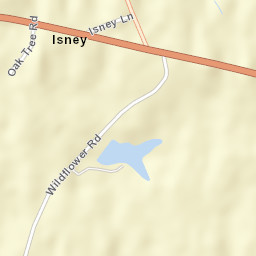 Isney Alabama Street Map
