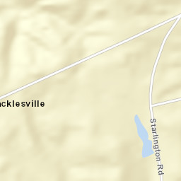 Shacklesville Alabama Street Map