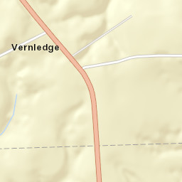 Vernledge Alabama Street Map