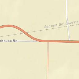 3495-3553 Georgia 50, Dawson, GA Street Map