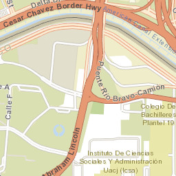 Juárez-Villa Ahumada, Chamizal, Ciudad Juárez, Chihuahua, M Street Map