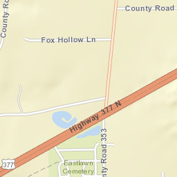 County Road 345, Early, TX 76802, USA Street Map