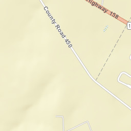 County Road 450, Ballinger, TX 76821 Street Map