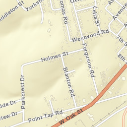 401-499 Middleton Street, Palestine, TX  Street Map