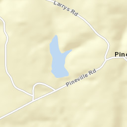 Pineville Alabama Street Map