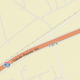 Interstate 20, Notrees, TX 79759, USA Street Map