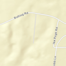 Bolling Alabama Street Map