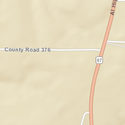 Mossy Grove Estates Alabama Street Map