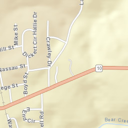 Broad View Alabama Street Map
